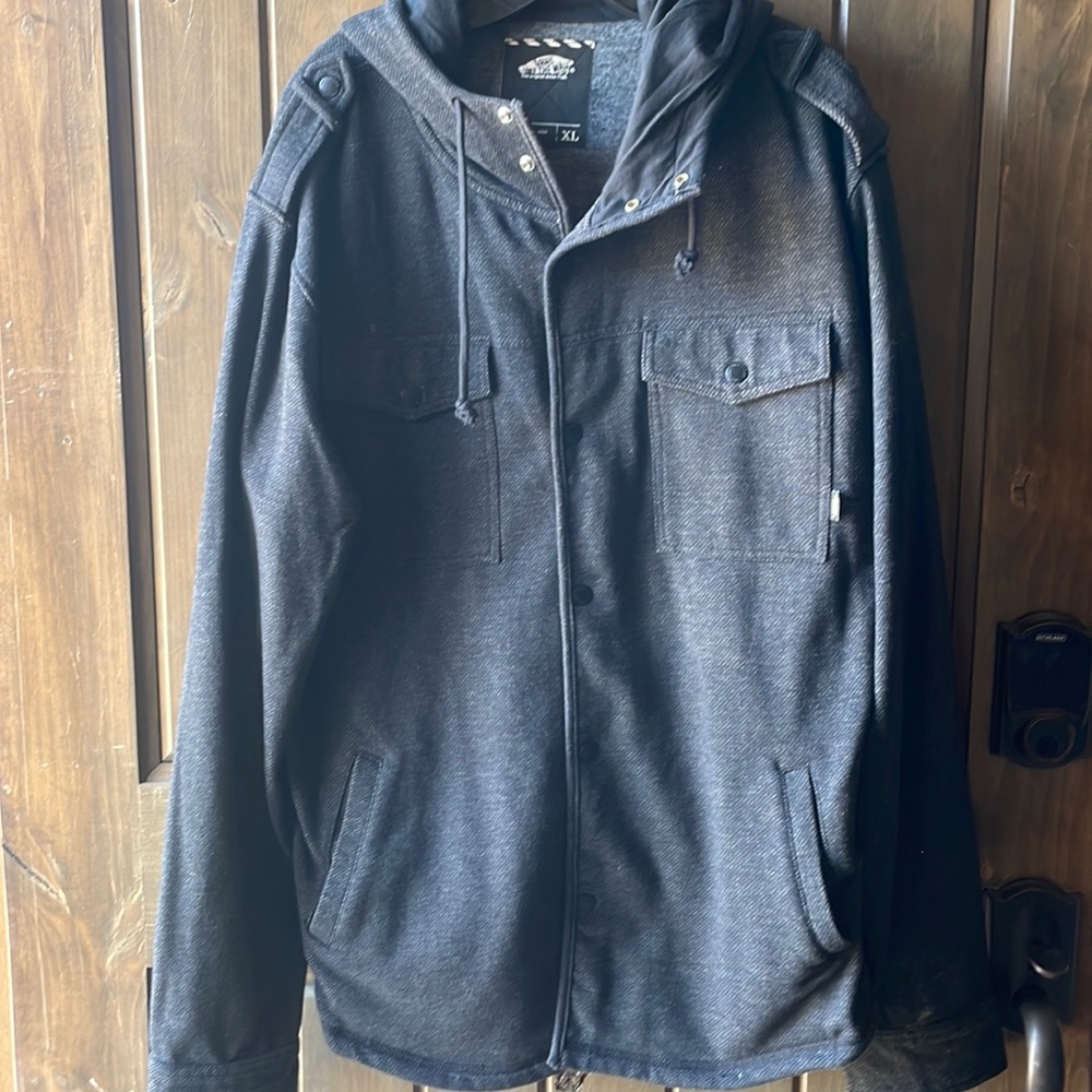 Men’s VANS hooded jacket size XL